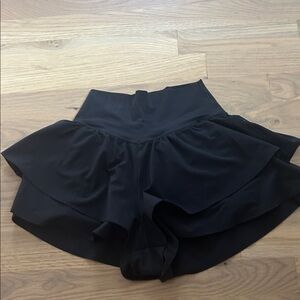 Aerie Black Skort